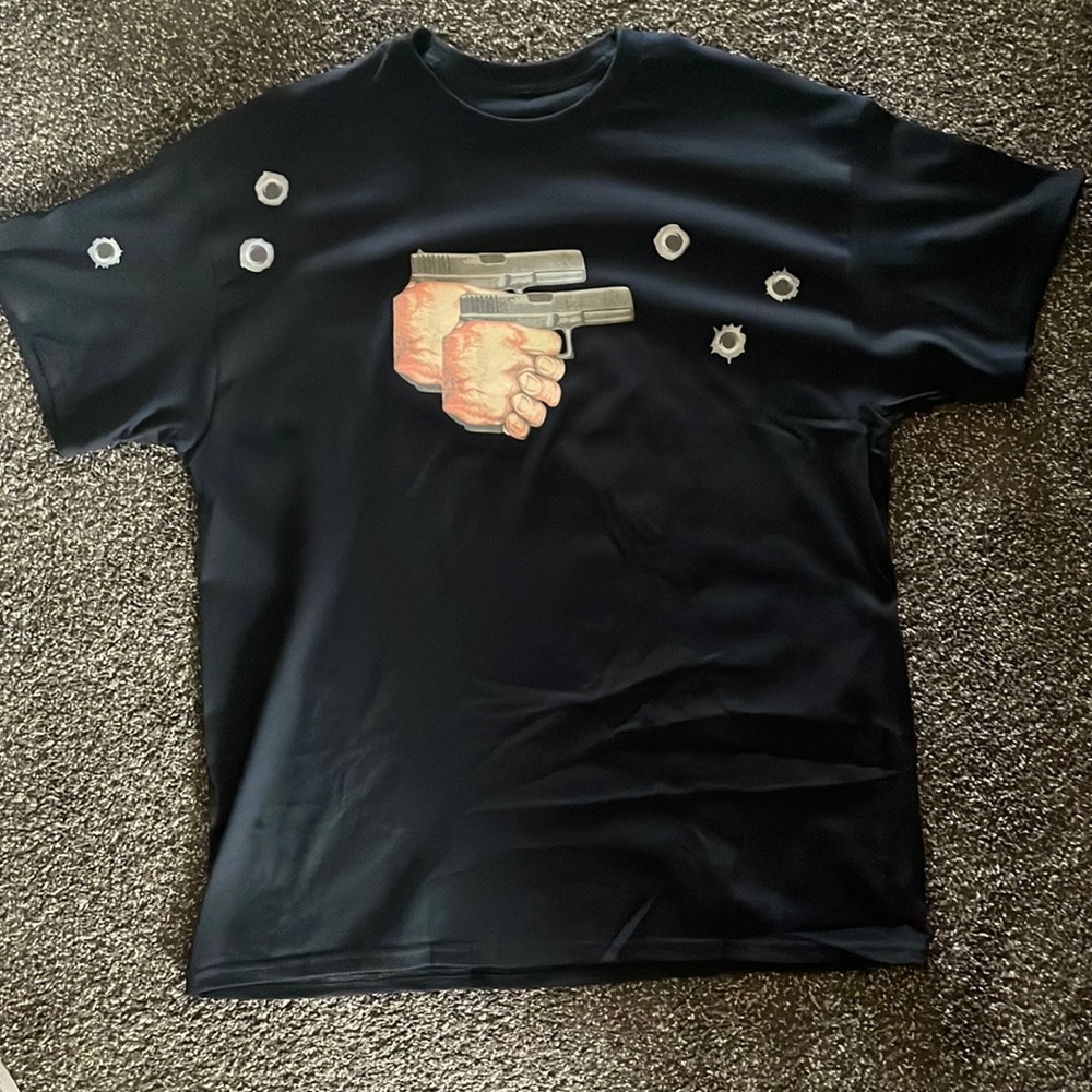 Vintage Gun Shot T Shirt